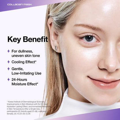 Eternal Honmoon Vita Brightening Collagen Mask 4ea