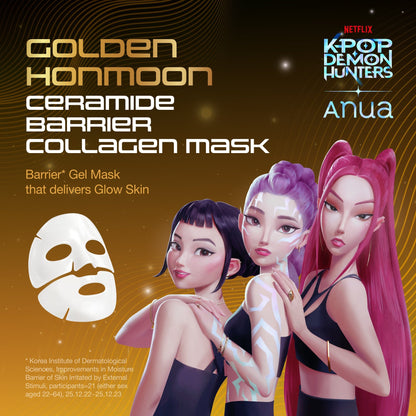 Golden Honmoon Barrier Collagen Mask 4ea