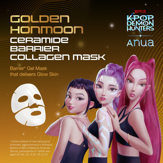 Golden Honmoon Barrier Collagen Mask 4ea