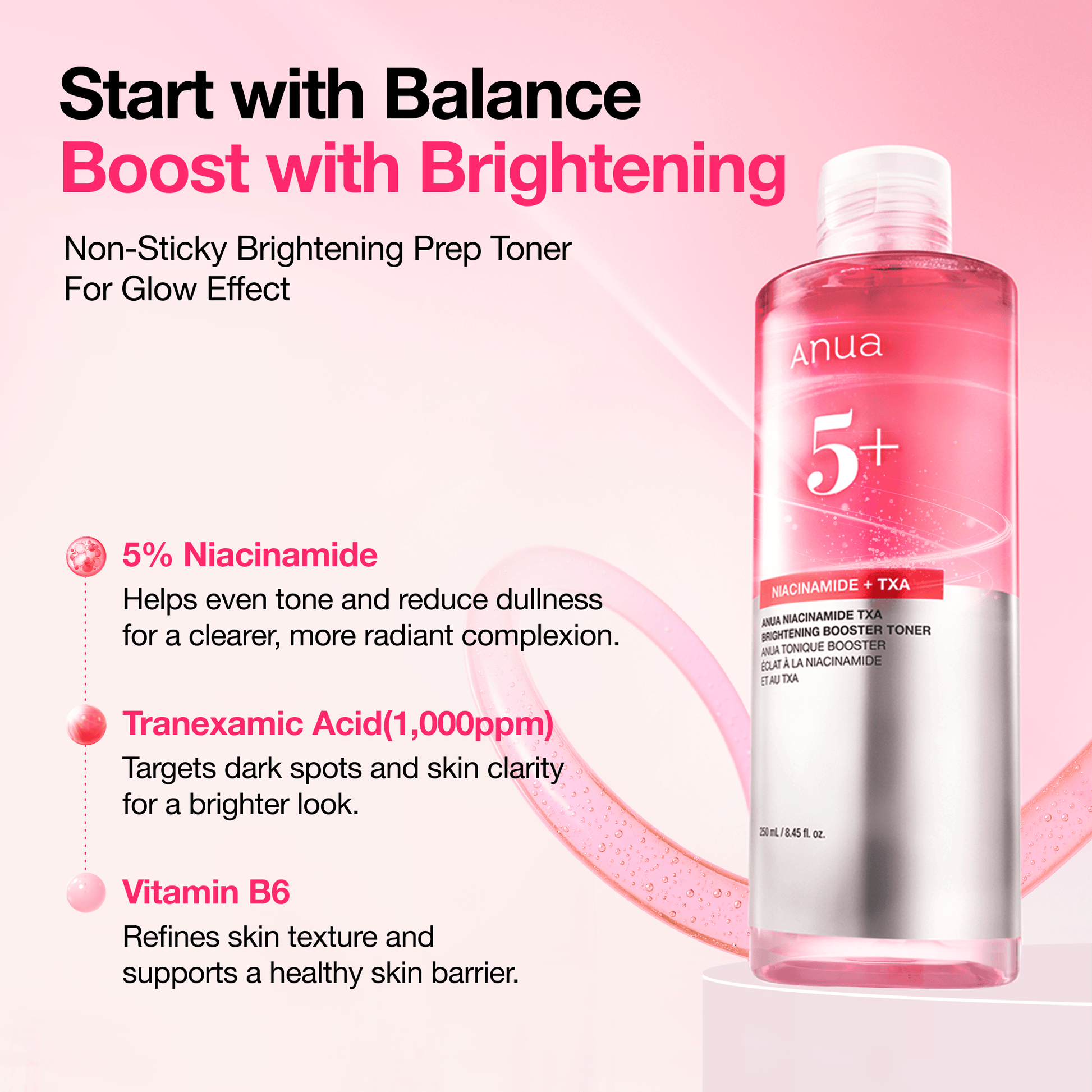 Niacinamide Tranexamic Acid Brightening Booster Toner
